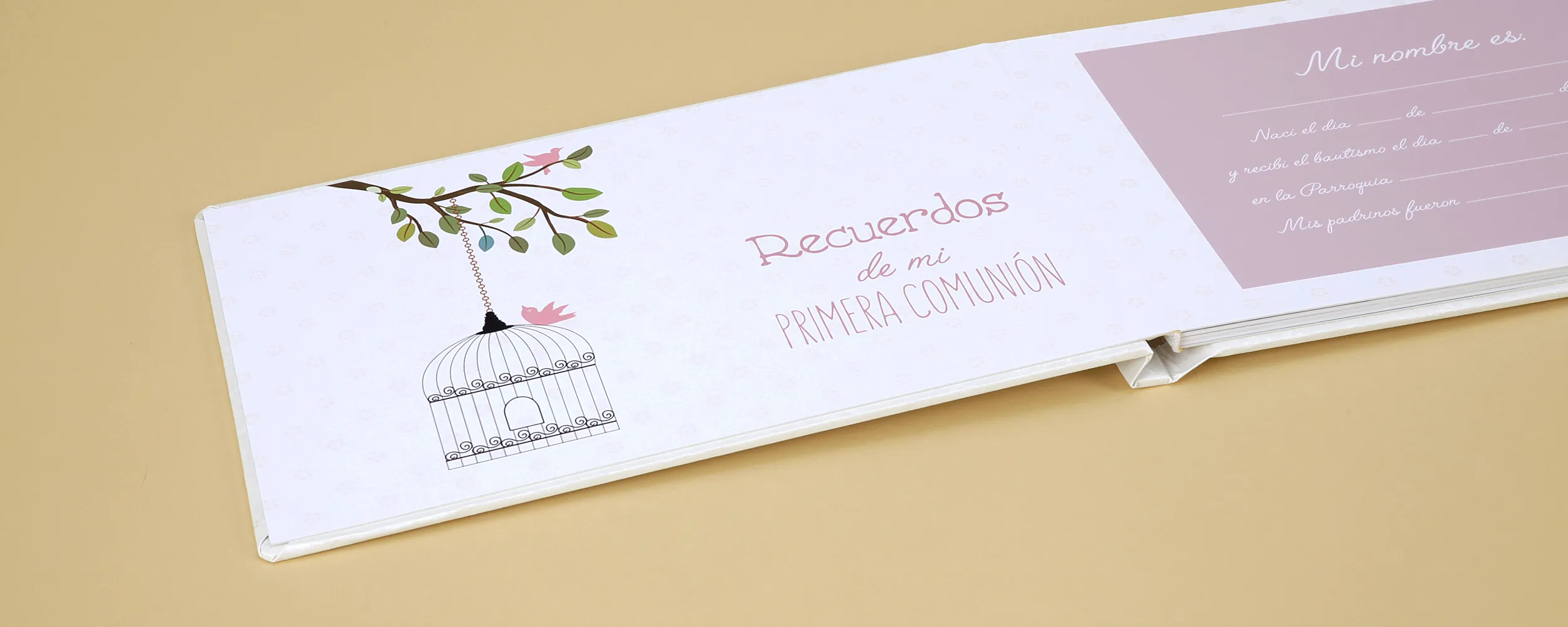 Libro de firmas Comunión