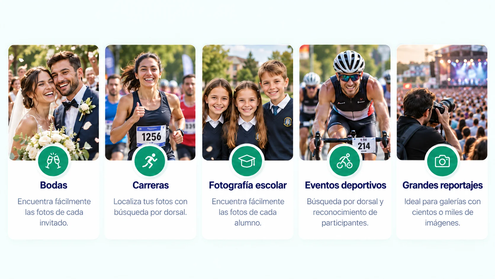 Bijzonder nuttig voor bruiloften, schoolfotografie, races, sportevenementen en grote reportages.