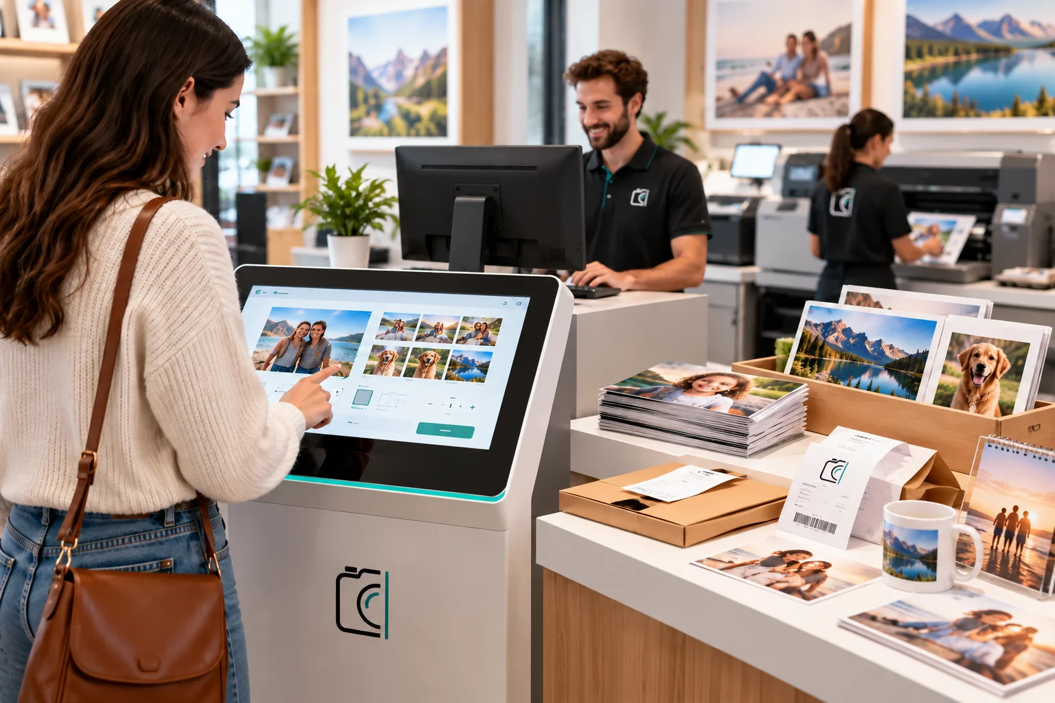 Vom Kiosk zur Kasse. Von der Kasse zur Produktion. Ohne den Auftrag neu einzugeben.