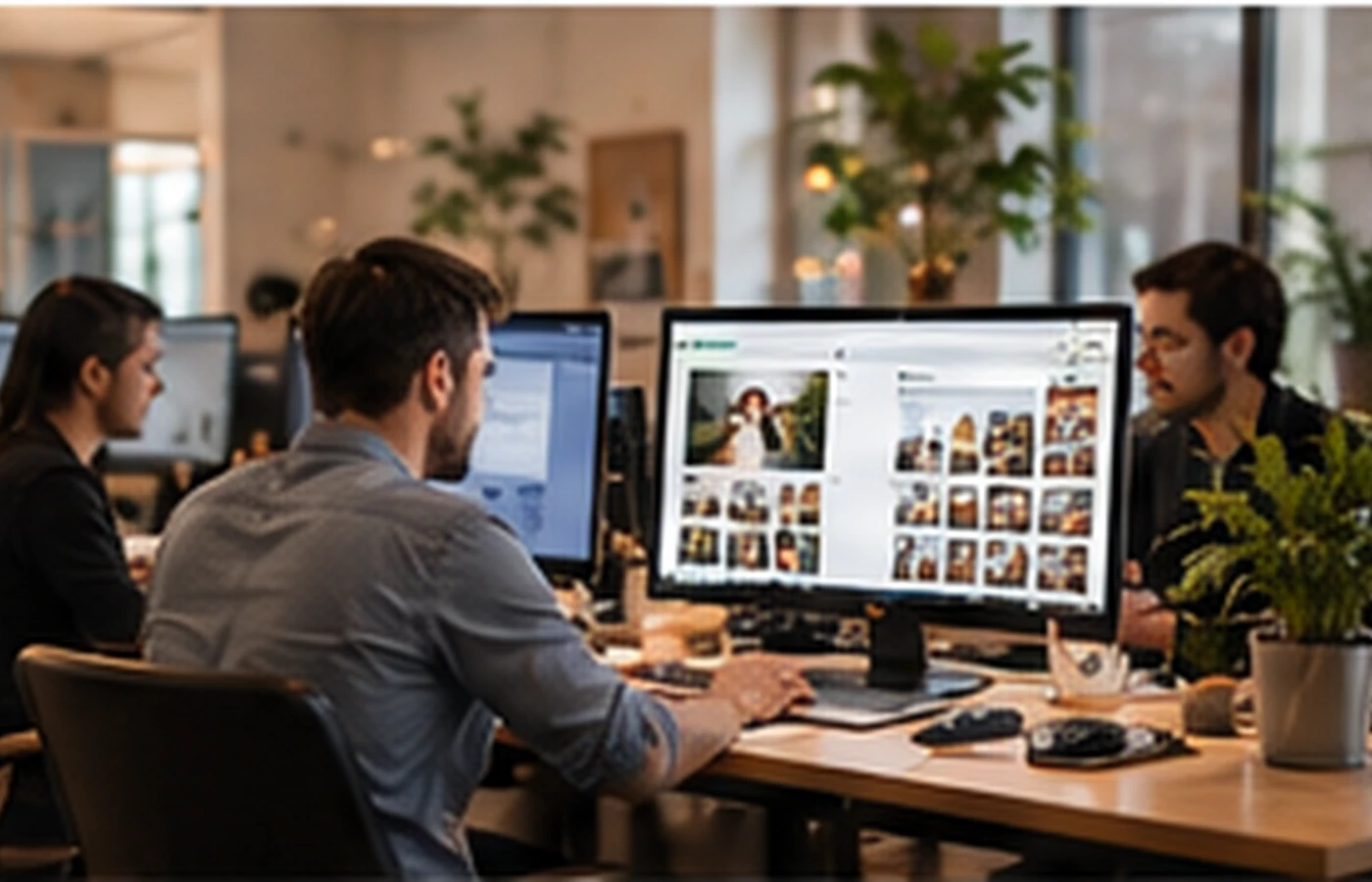 Imagen representativa de trabajo de desarrollo de software para fotografía