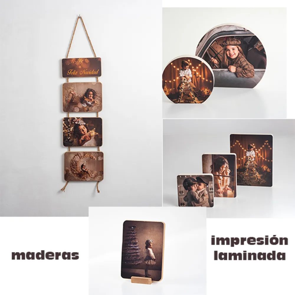 MADERA IMPRESION LAMINADA