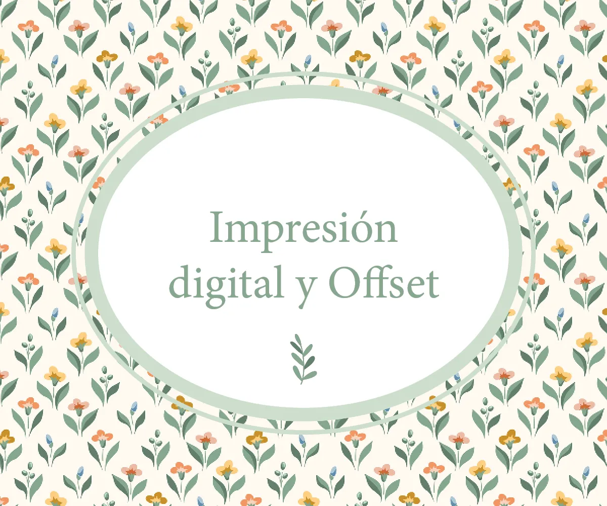 Impresión Digital y Offset