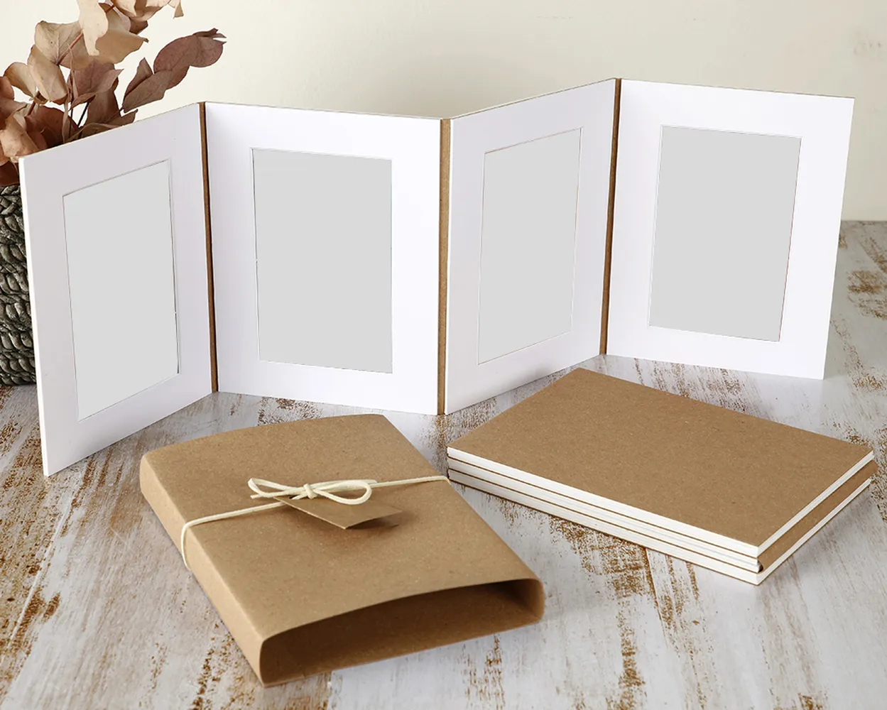 Dípticos Trípticos Cuadrípticos PP (Sin foto)