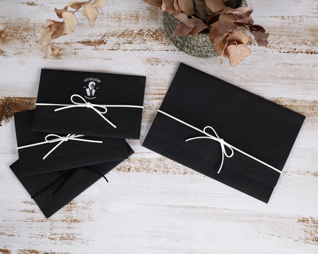 Sobres piel reciclada