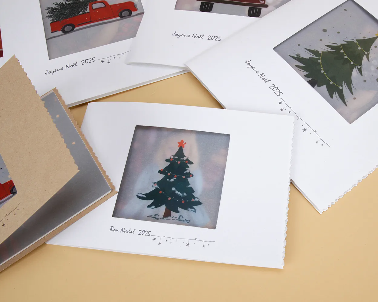 Christmas Postal Retro