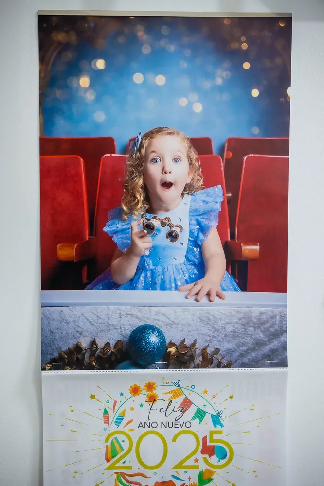 Calendario mediano pared