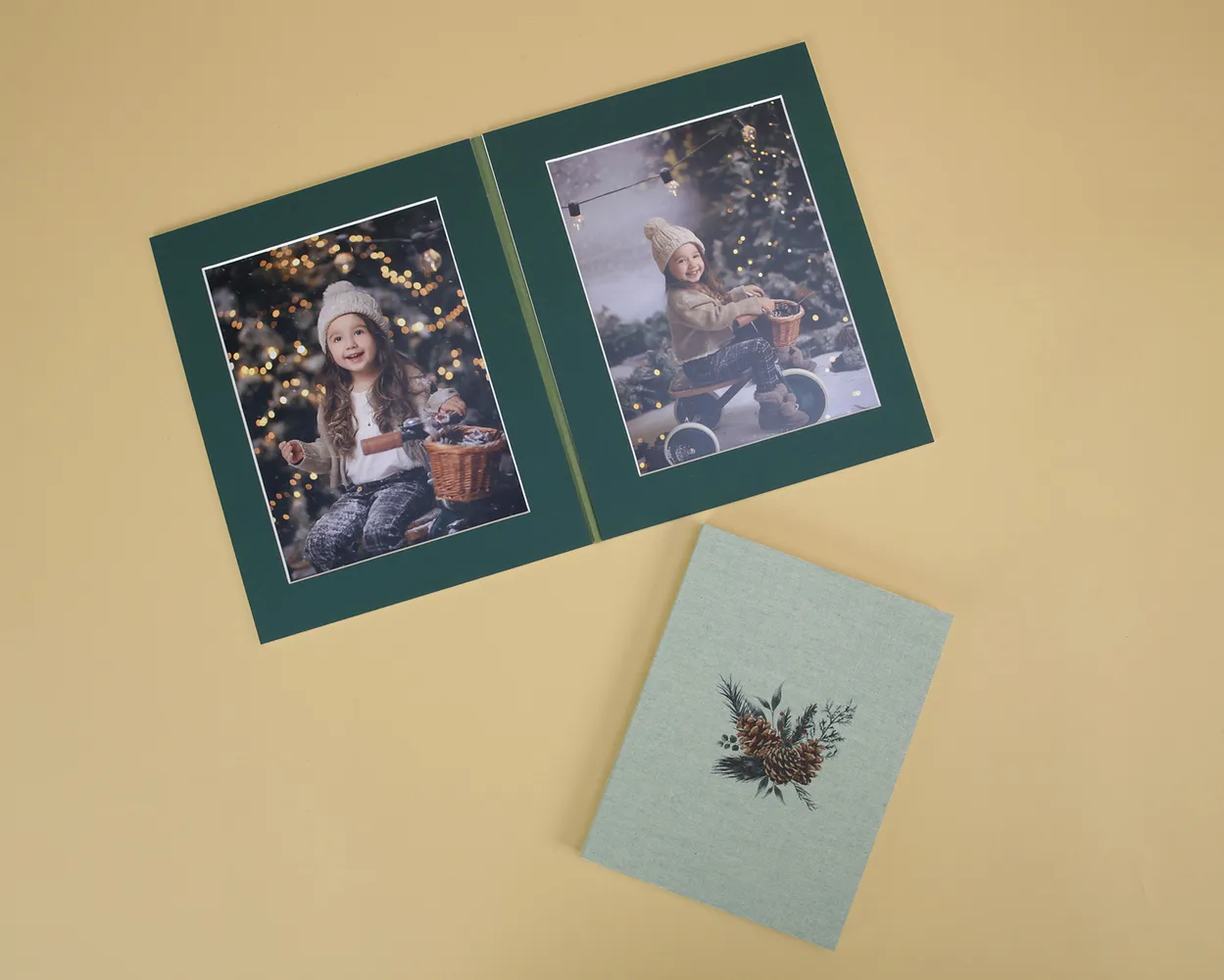 Christmas Díptico y Tríptico Passe-Partout (Otros Materiales)