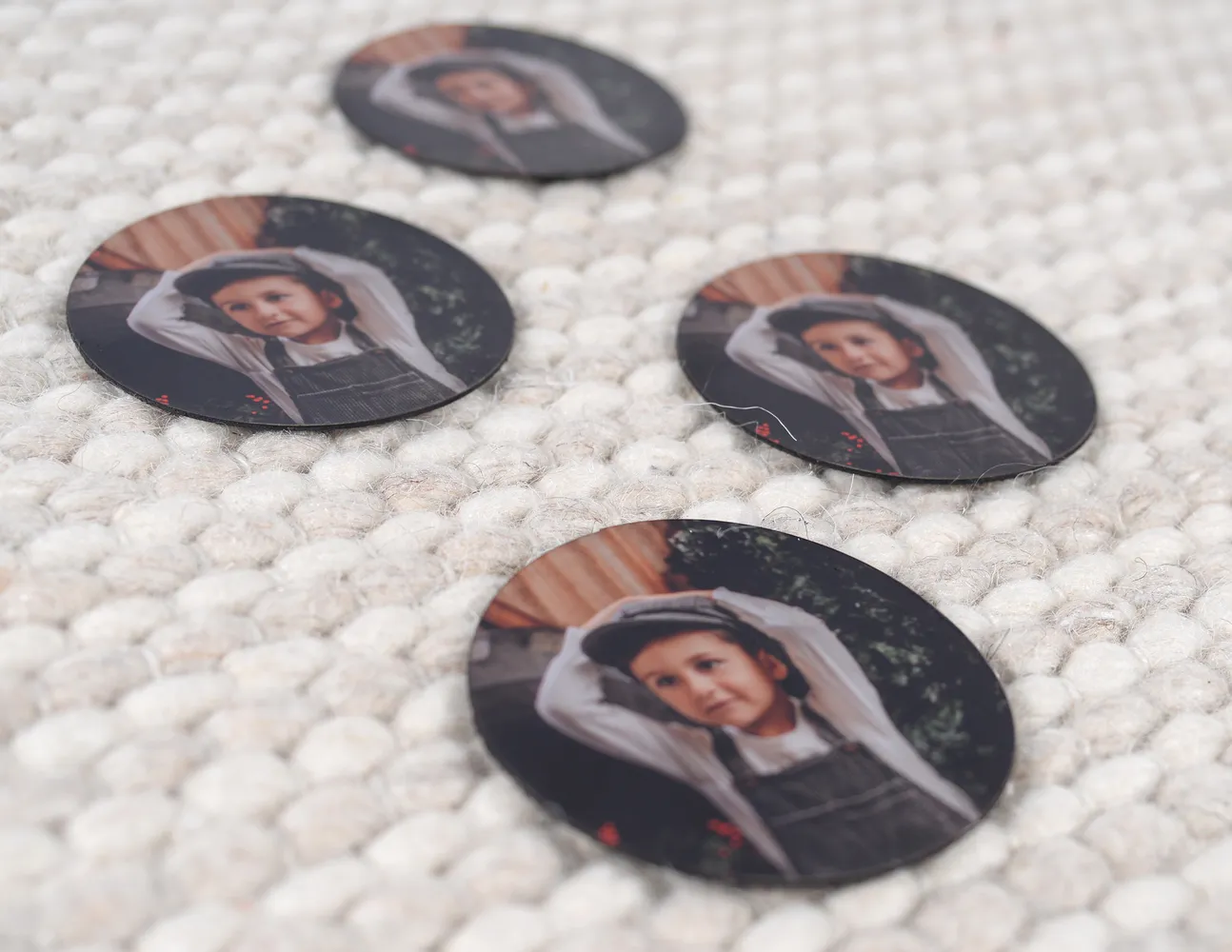 Lote 4 imanes Redondos