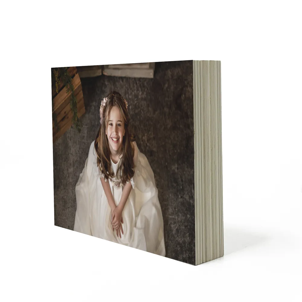 Cajas Imán Madera Forma/Recta