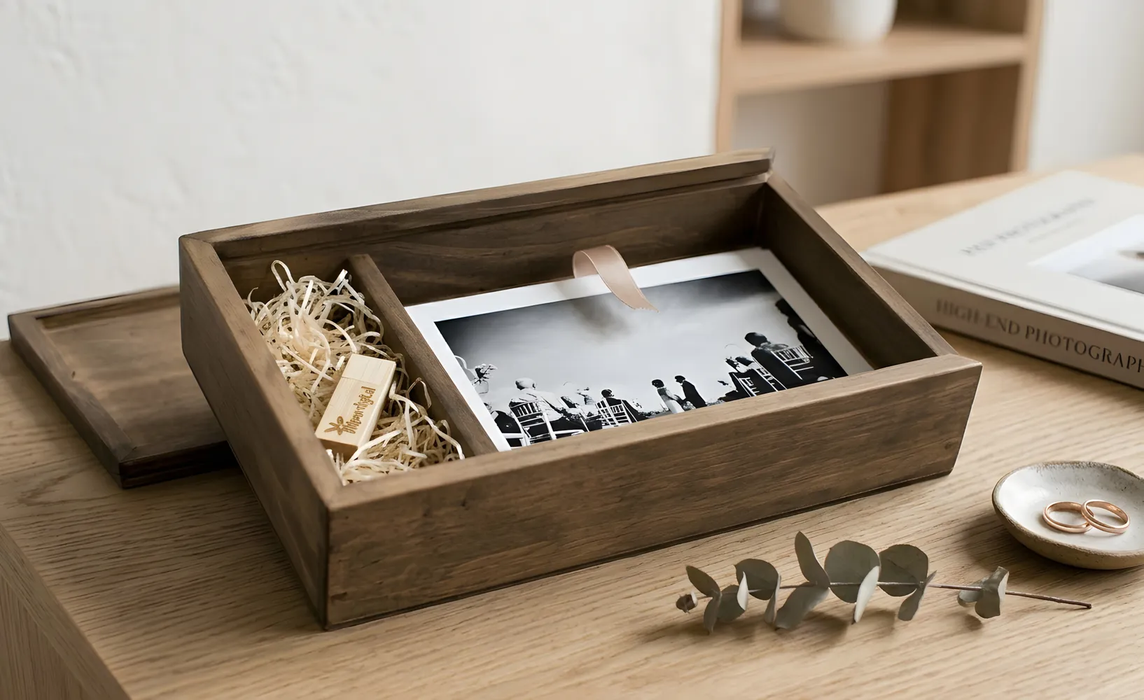 Pack Caja de Madera + Copias