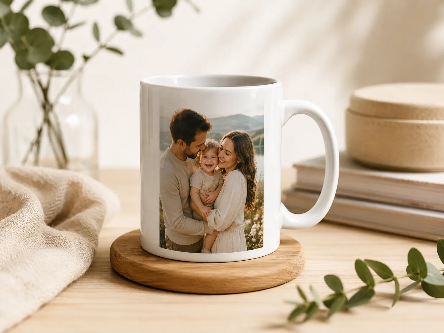 TAZA PARA FOTO VERTICAL