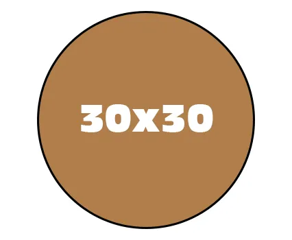 ANALÓGICO 30x30