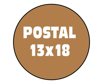 POSTAL 13X18