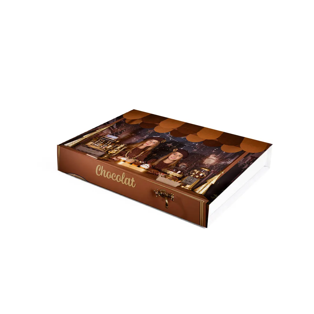 Caja Cartón Cofre Personalizado