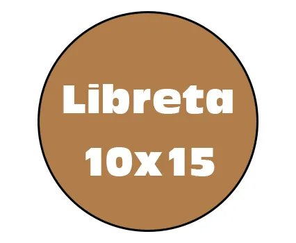 Libreta 10x15