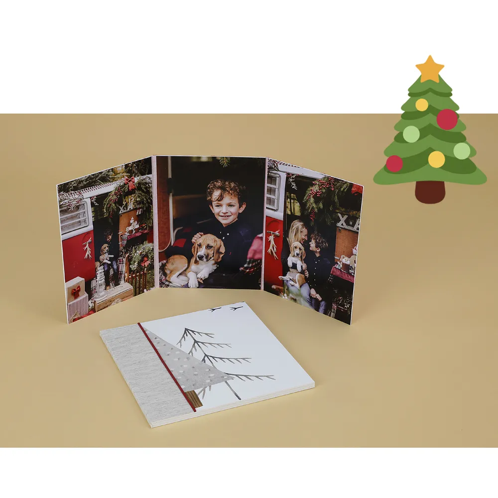 Weihnachts-Diptychen, -Triptychen und -Quadriptychen Baum
