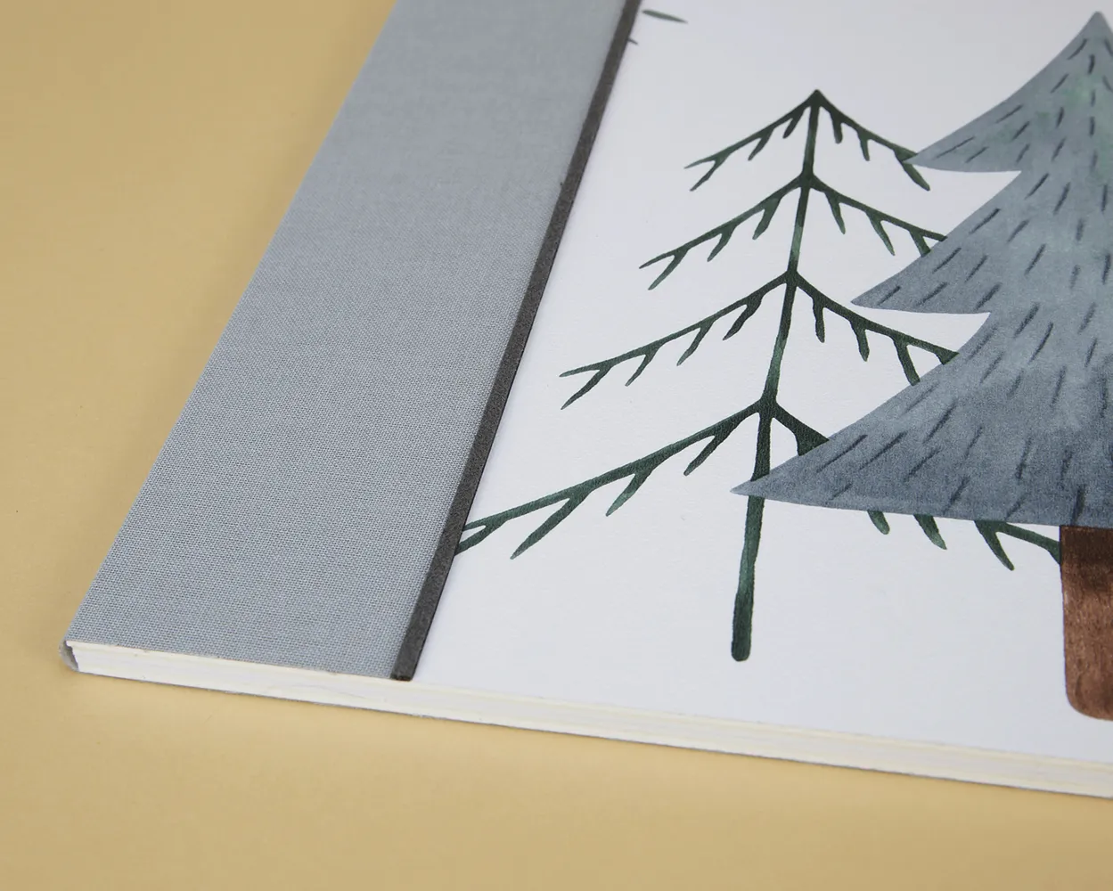 Weihnachts-Diptychen, -Triptychen und -Quadriptychen Baum