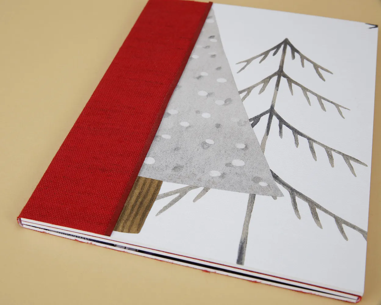 Weihnachts-Diptychen, -Triptychen und -Quadriptychen Baum