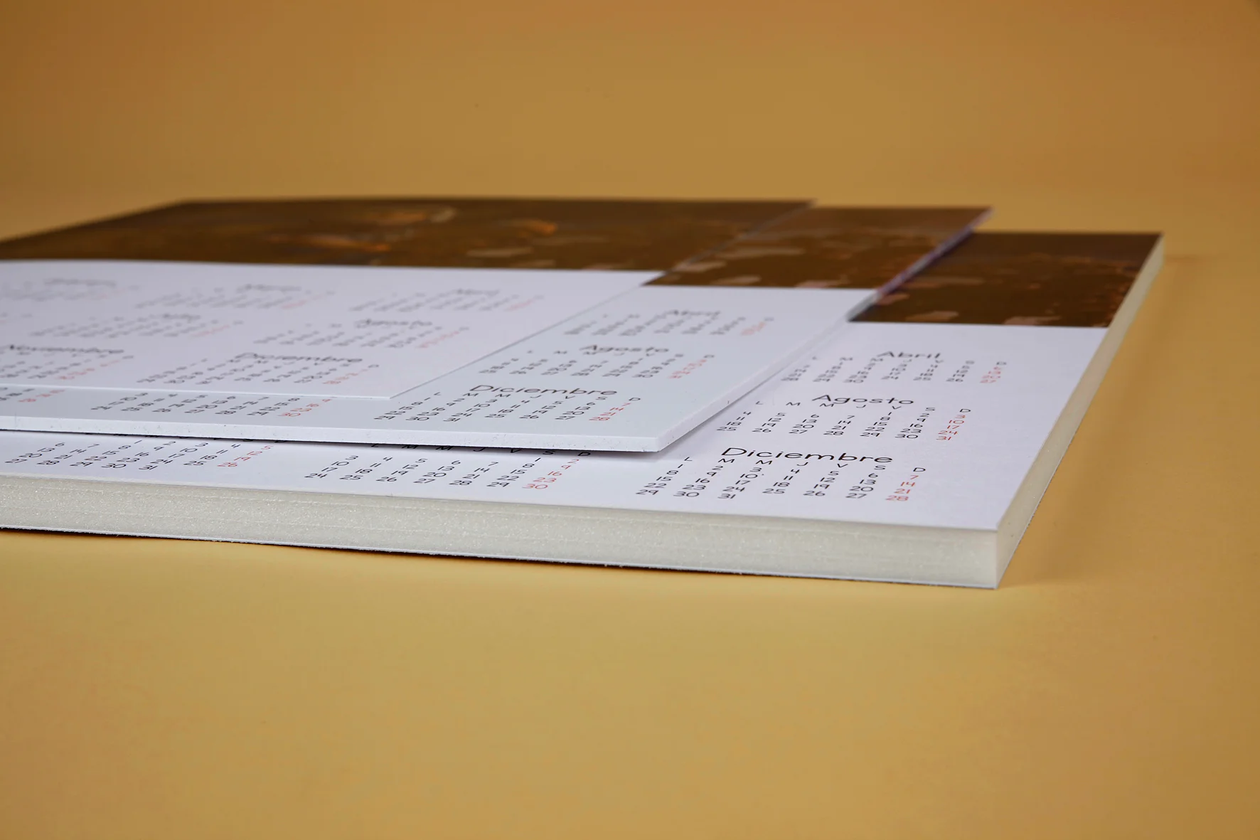 Calendari de paret un full