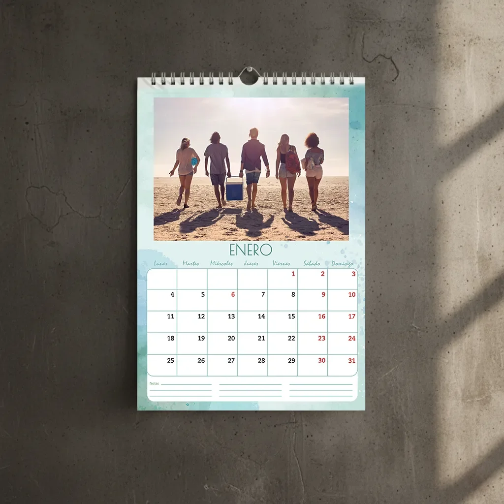 Calendario Mensual A4