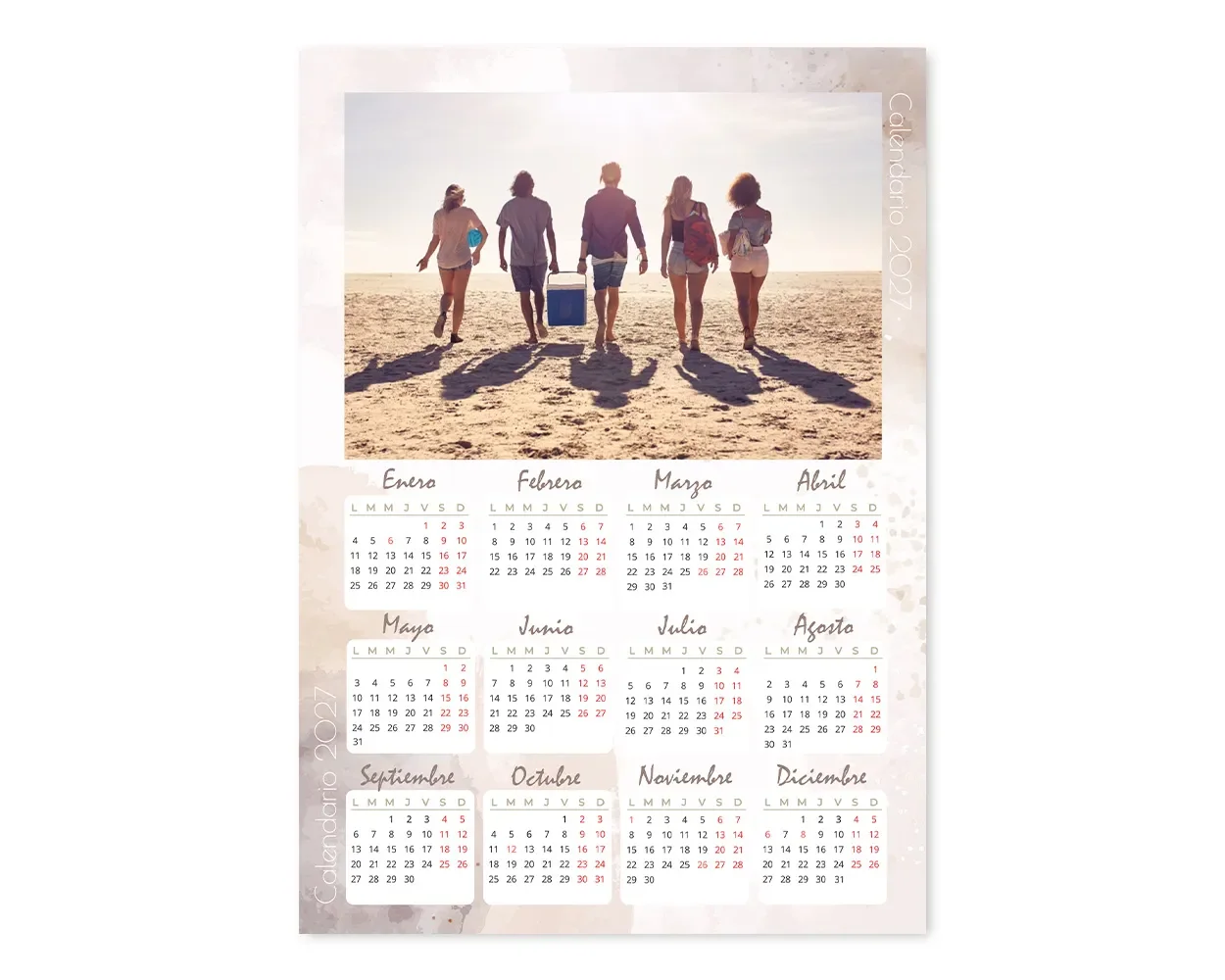 Calendario Anual Imantado
