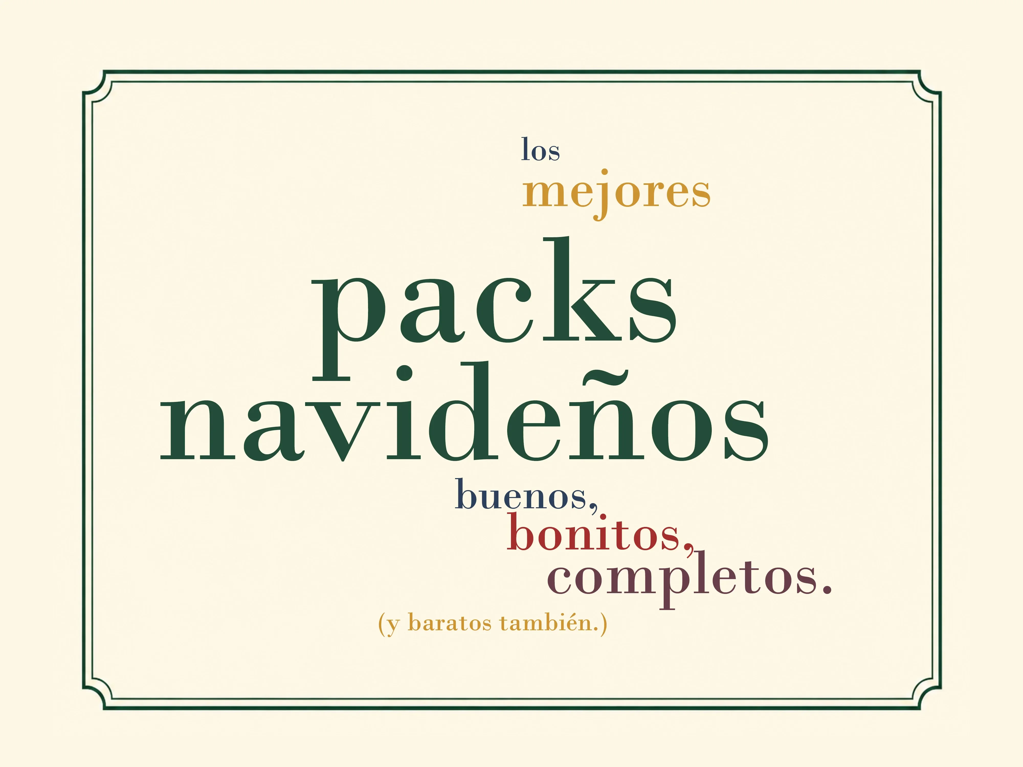Pack Navideños