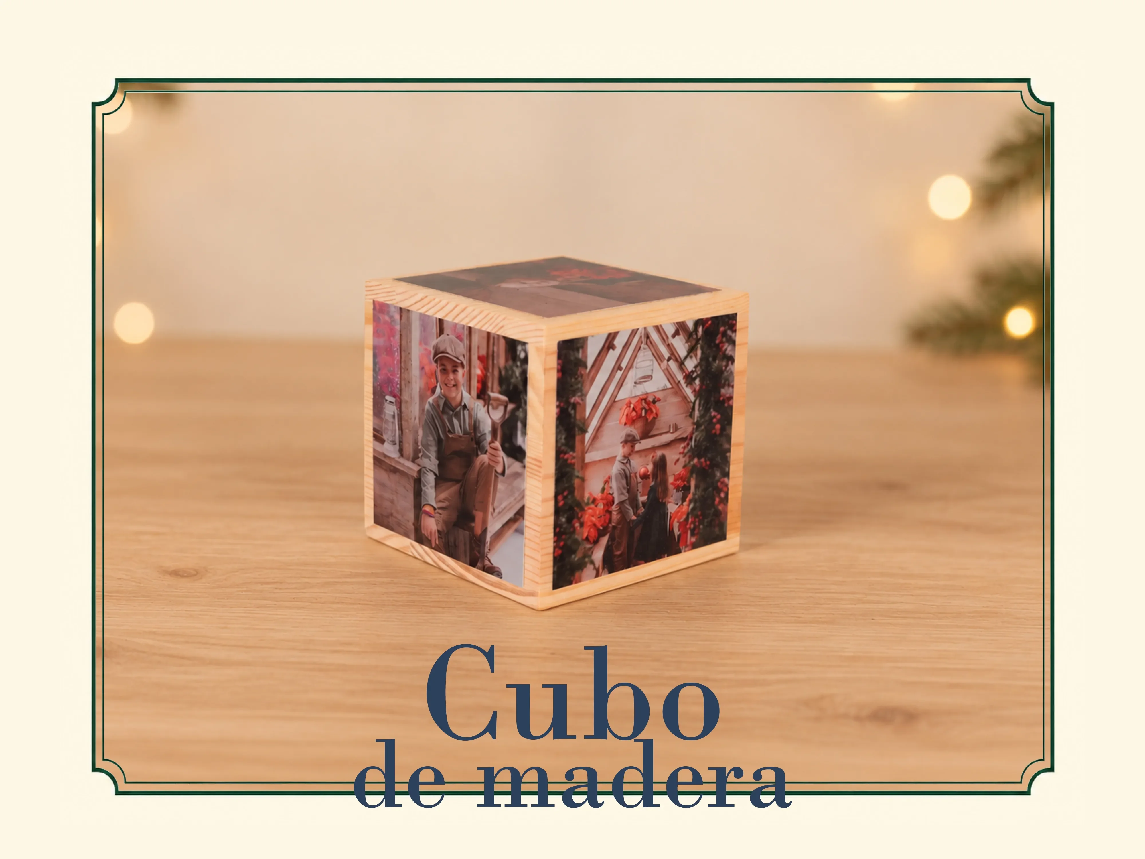 Cubo de madera