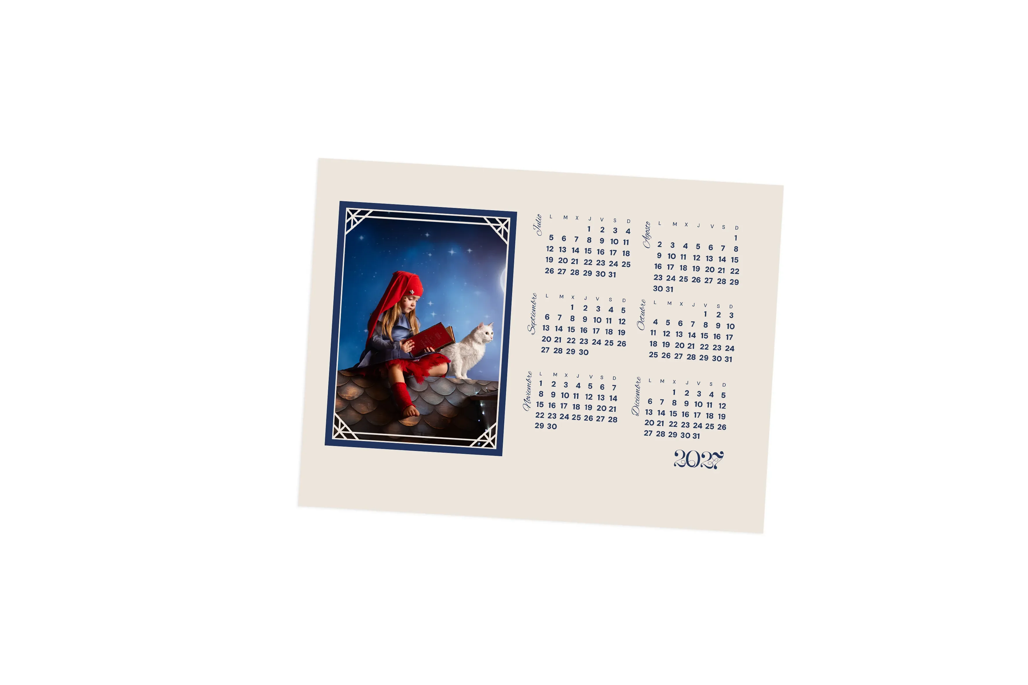 Calendario Tarjeton