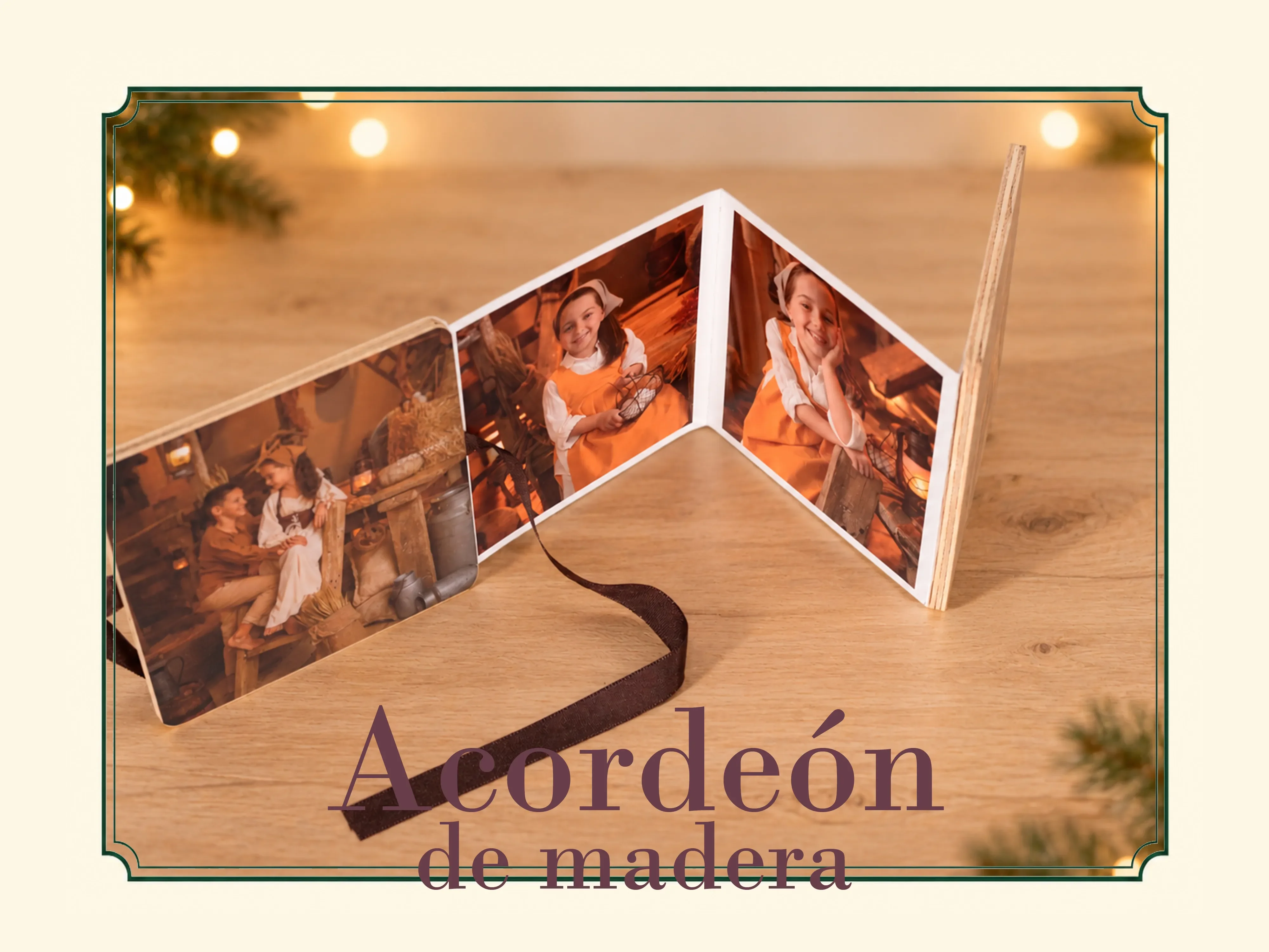 Acordeón de madera