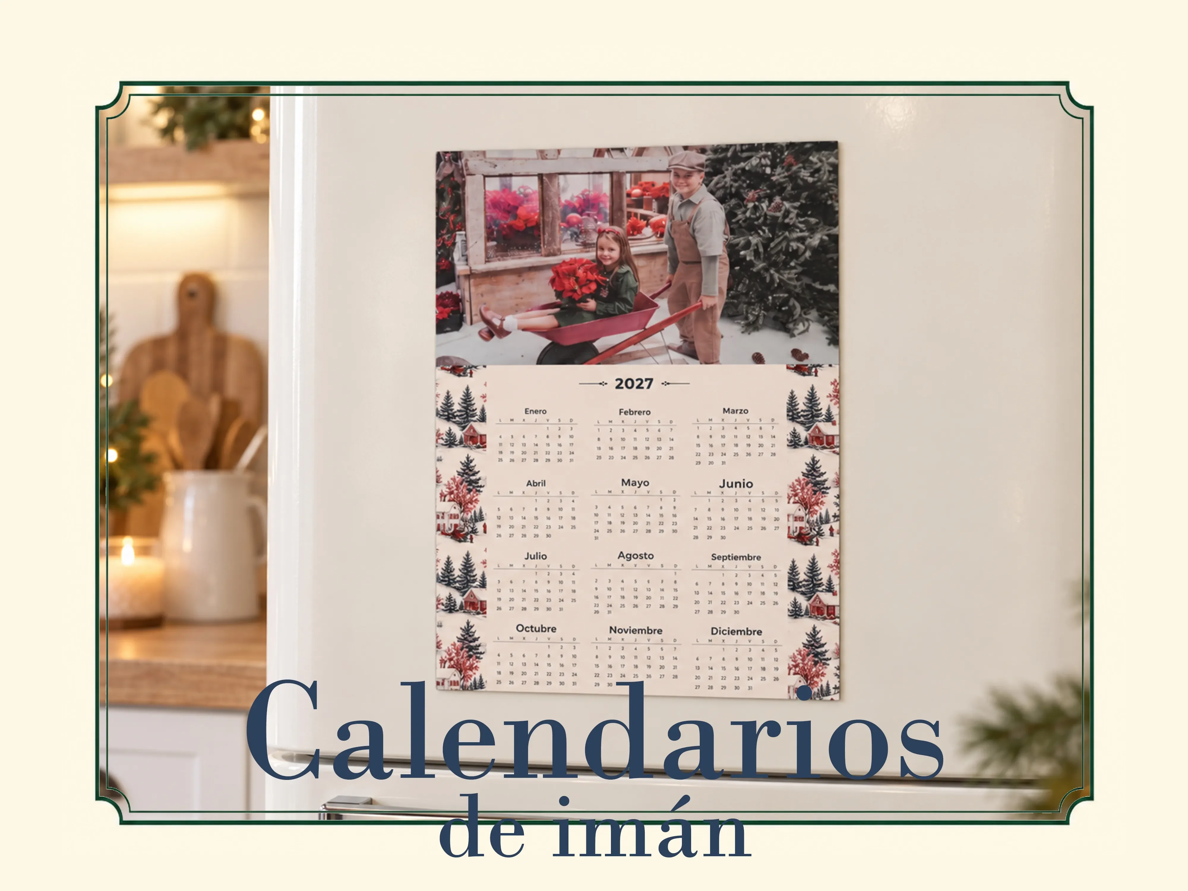 Calendarios con imán