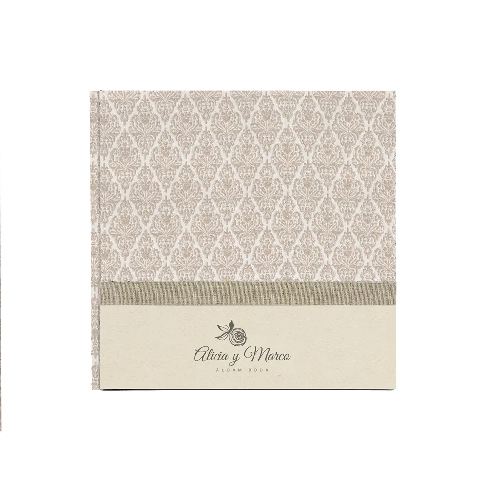 Álbum 2 Piezas Portada Combinada con Material Láser Abajo (20 pl)