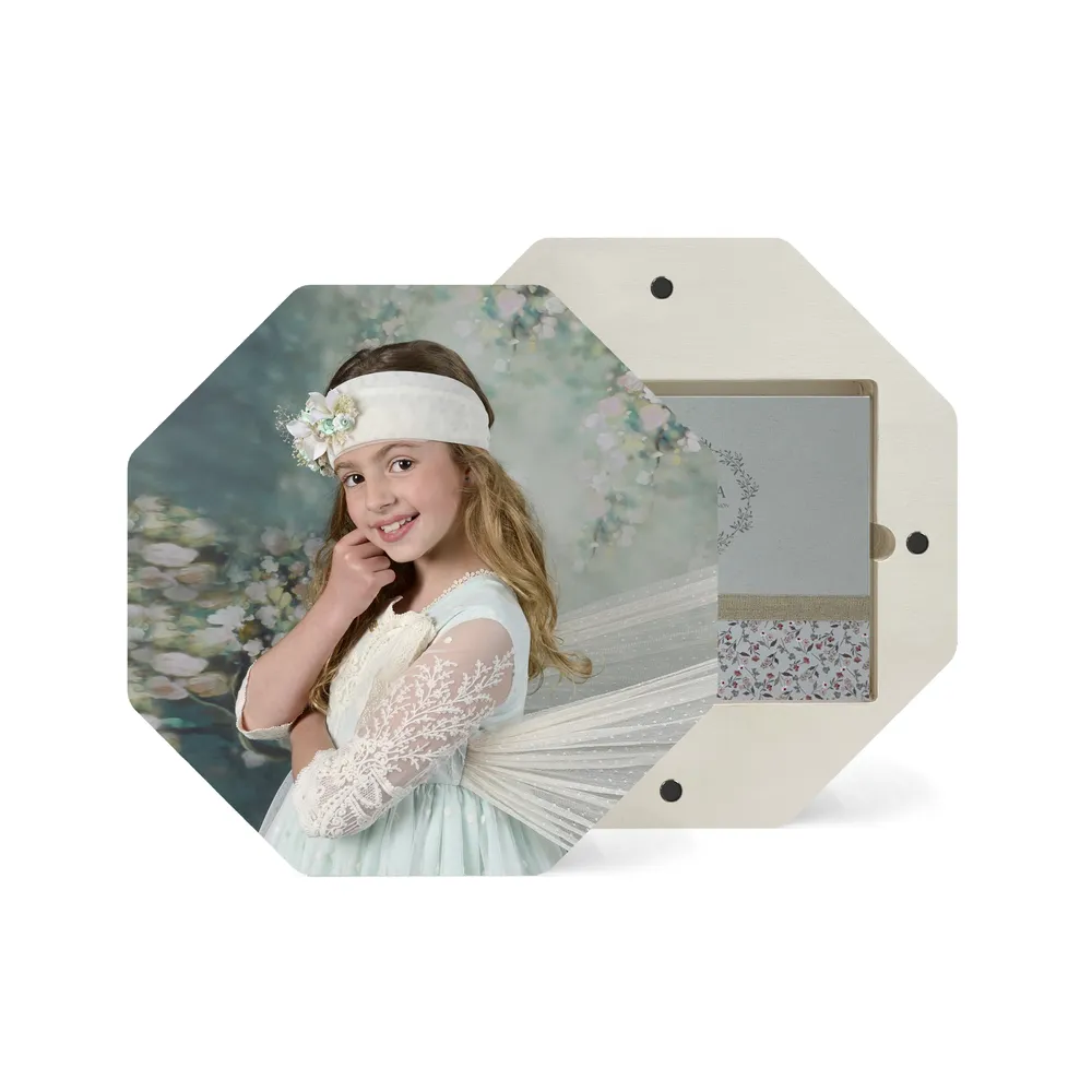 Caja Octogonal Con Hueco Pen