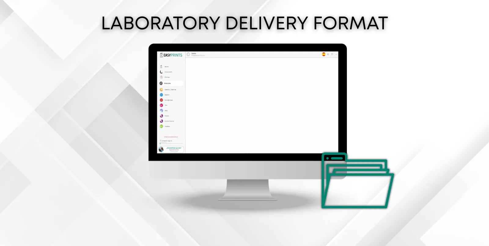 Configuración del formato de envío de imágenes al laboratorio