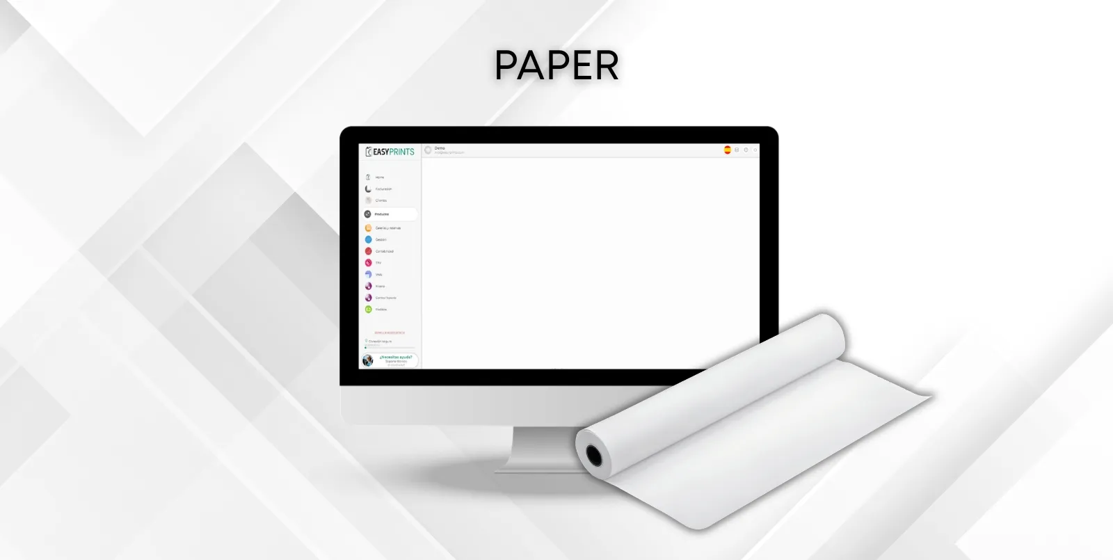 Cómo introducir los tipos de papel.