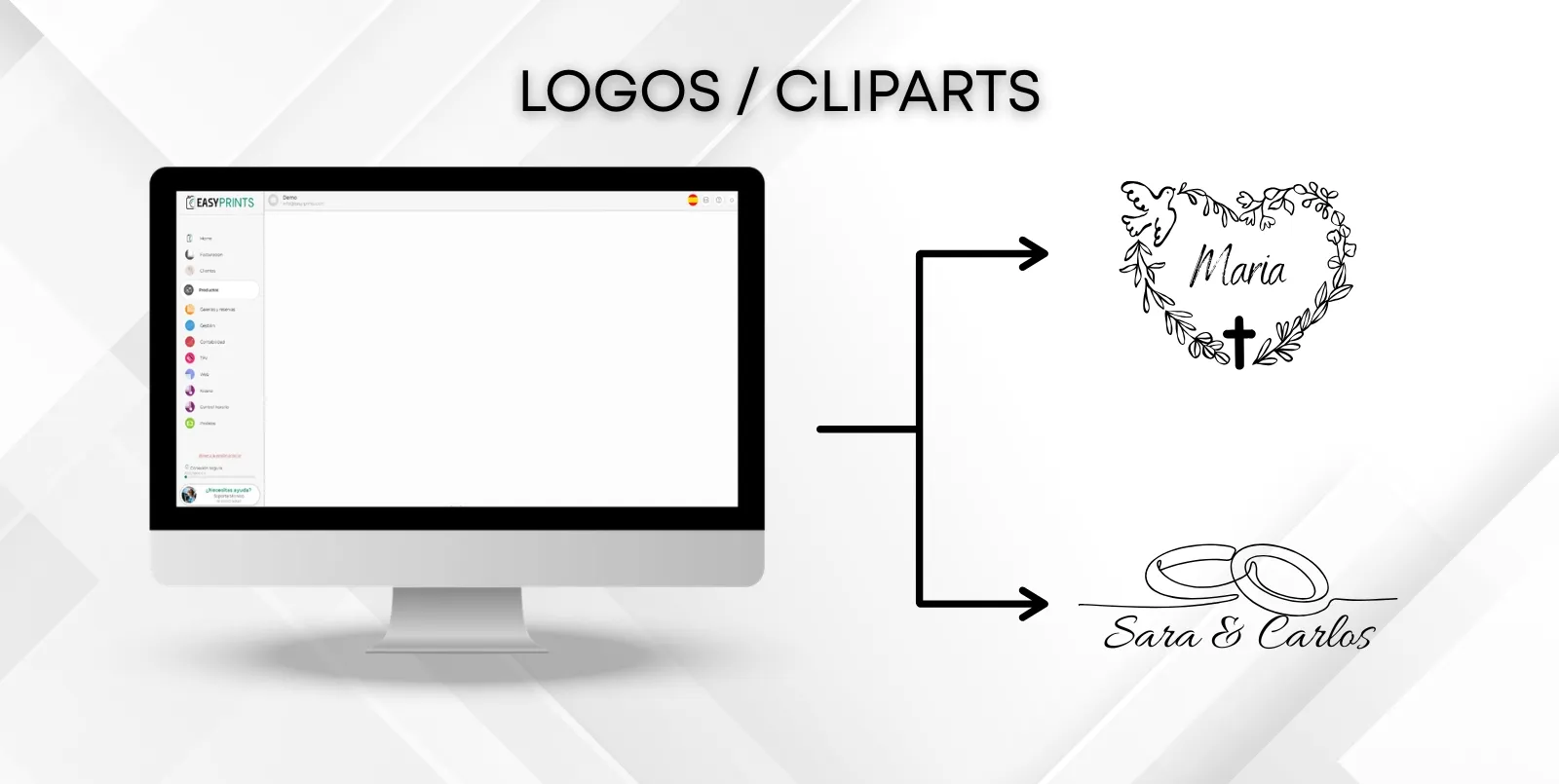 Cómo introducir logos.