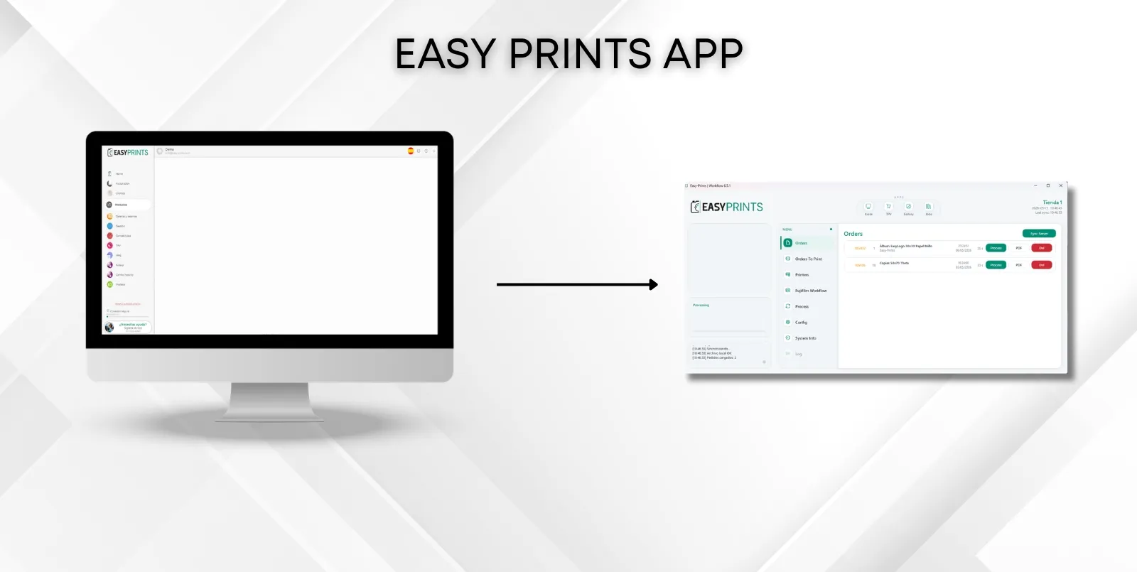 Guía de instalación de Easy Prints App